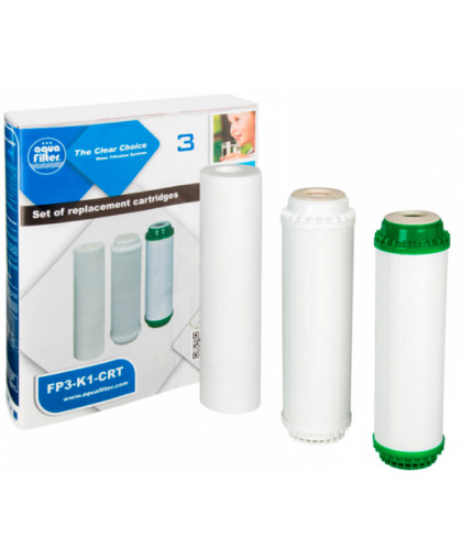 Комплект сменных картриджей"Aquafilter FP3 K1" Комплект сменных картриджей"Aquafilter FP3 K1"